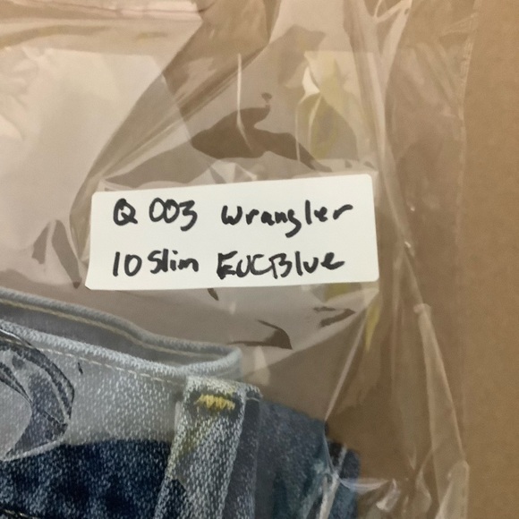 Wrangler Boys Slim Jeans Sz 10 Slim - Picture 8 of 8